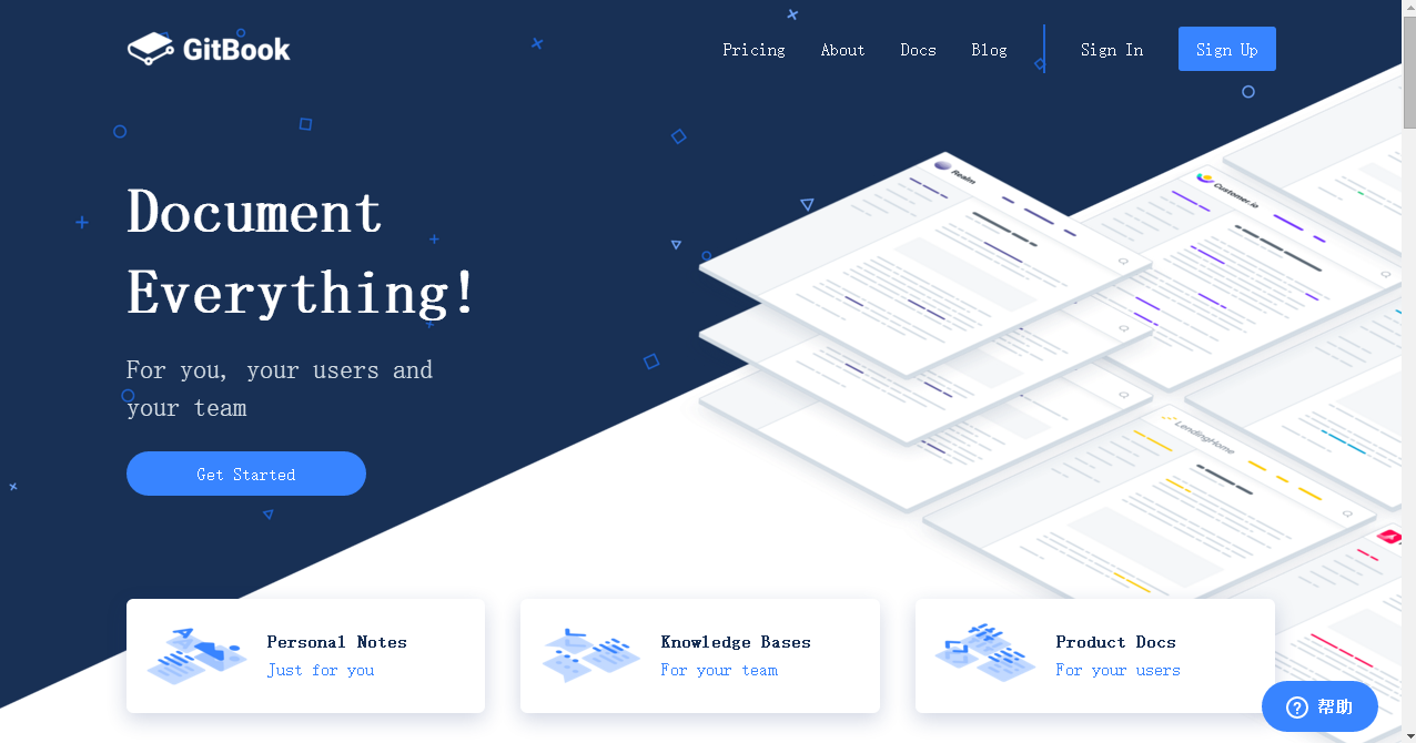 图片[2]-基于Node.js的电子书籍网站源码，教程网站源码–GitBook-月其科技