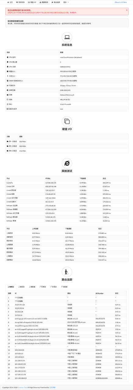 图片[2]-Zench–VPS服务器一键检测脚本-月其科技