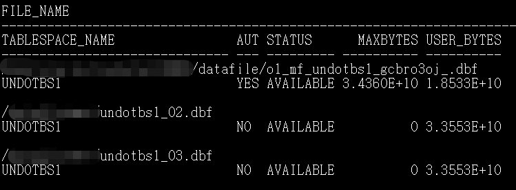 图片[4]-Oracle UNDOTBS表空间的查看与扩容-月其科技