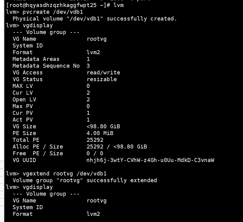 图片[7]-银河麒麟系统把未挂载的磁盘给根目录扩容-企飞资源网