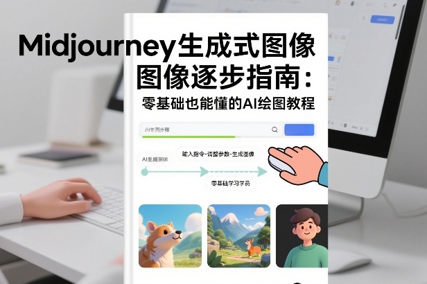 Midjourney生成式图像逐步指南：零基础也能懂的AI绘图教程-月其科技