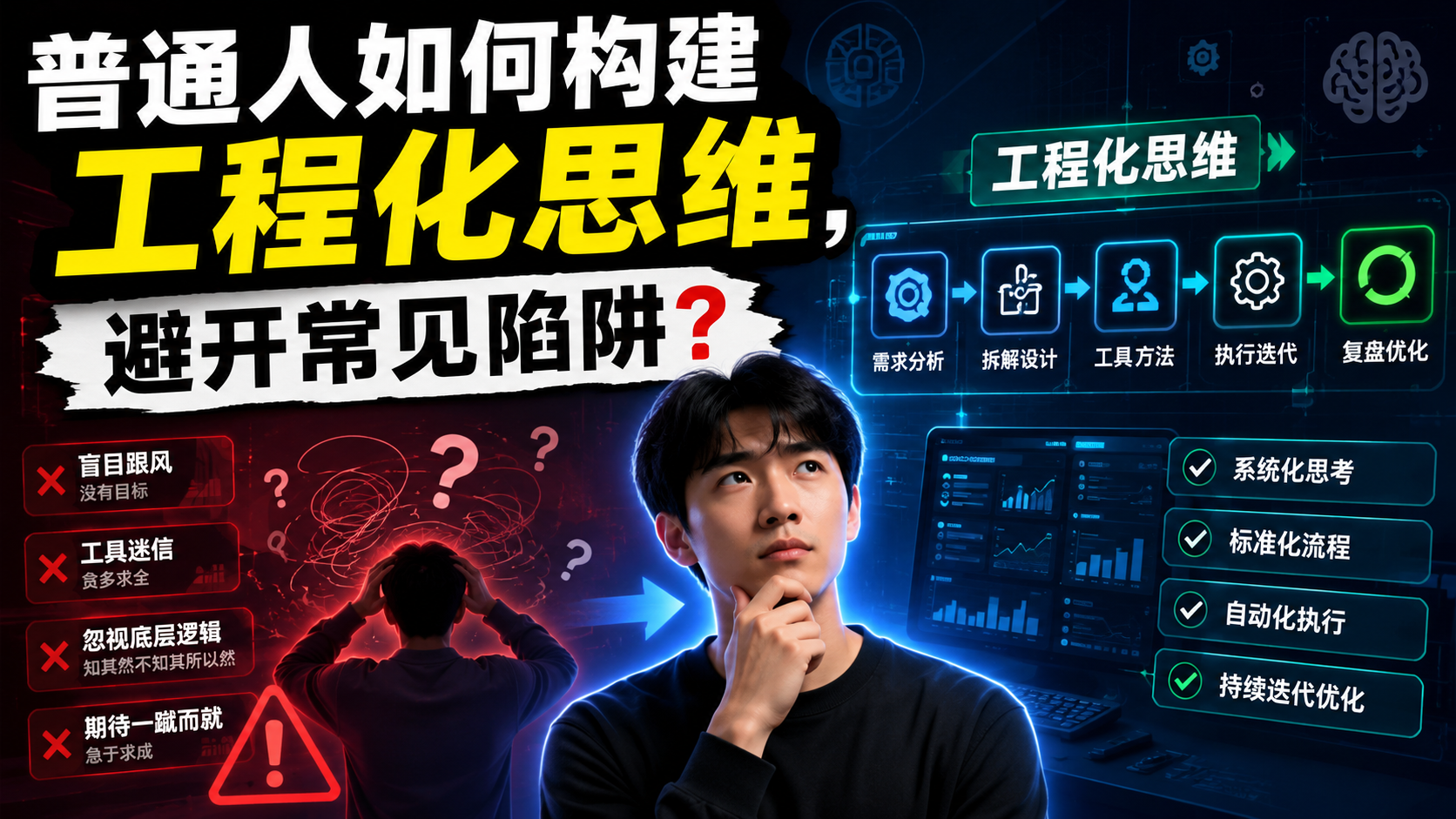AI Agent 时代：普通人如何构建工程化思维，避开常见陷阱？-与其焦虑，不如其说。欢迎来到 AI 时代的超级个体实验场。月其说