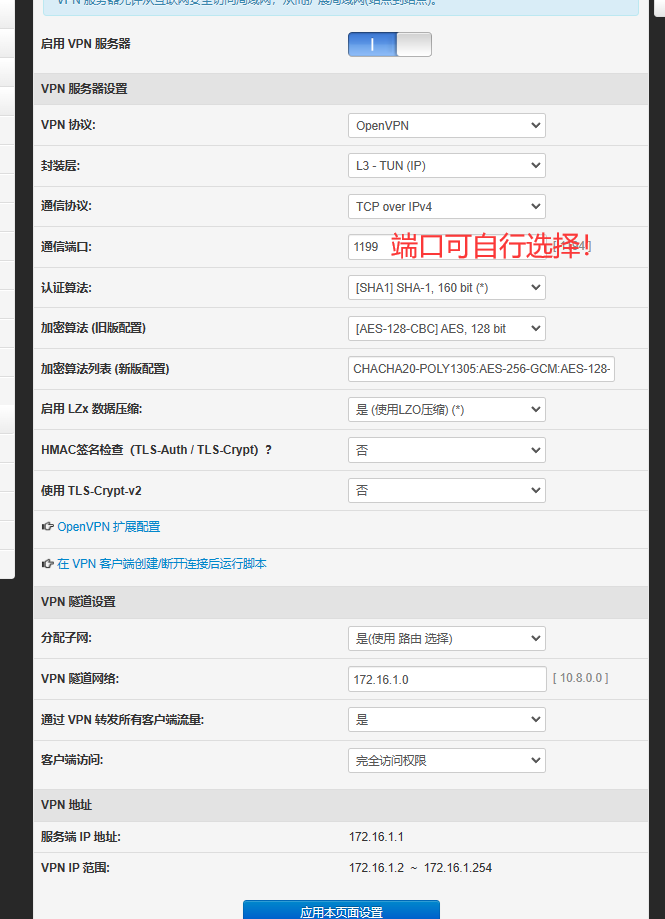 在Padavan(老毛子)固件上搭建内网VPN服务器并进行内网穿透的教程